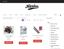 Tablet Screenshot of harlee-shop.com